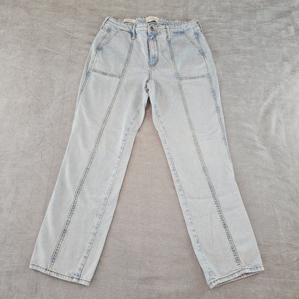 Universal Thread High Rise Slim Straight Jeans Women's 10/30R Blue Light Wash